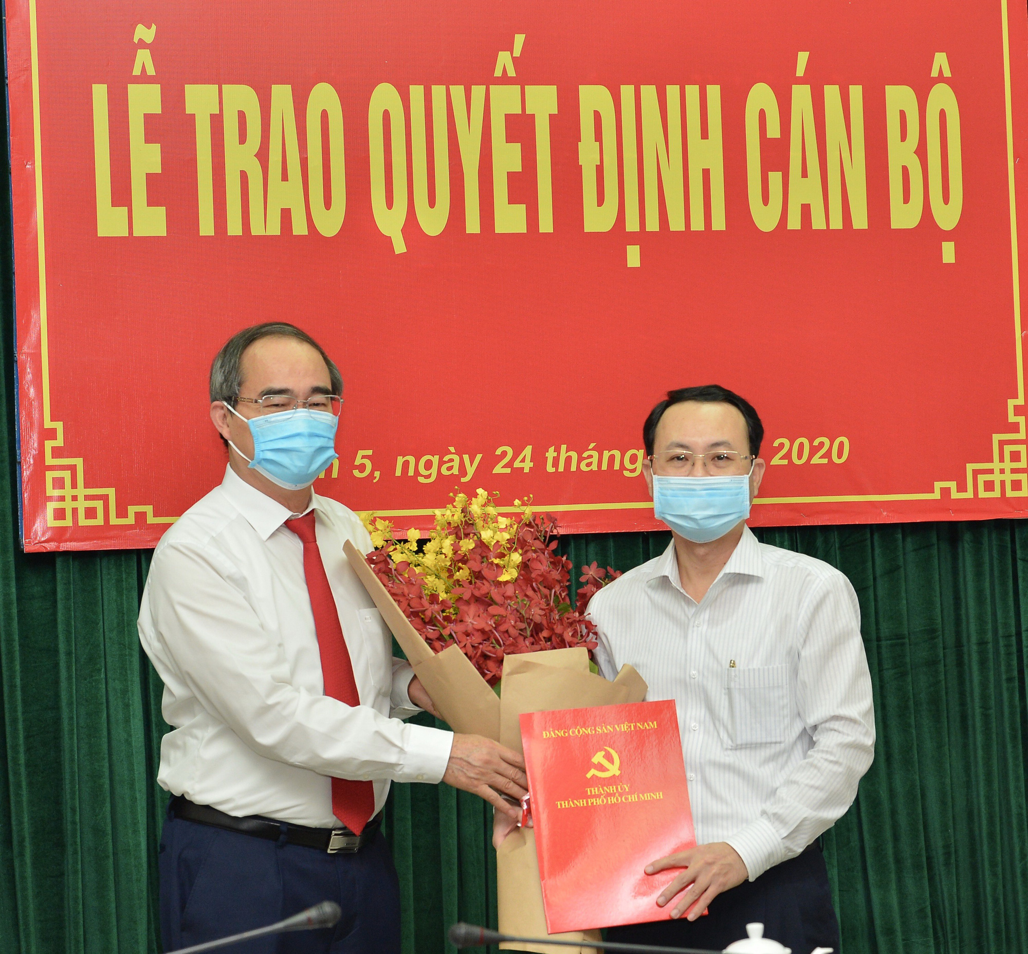 Ông Nguyễn Văn Hiếu làm Bí thư Quận ủy quận 5 - TP HCM