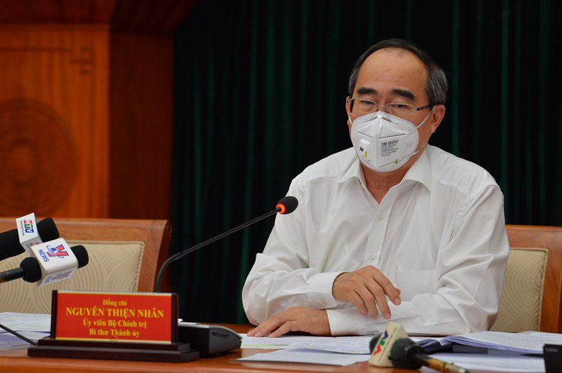 Bí thư Nguyễn Thiện Nhân chỉ ra 3 nguy cơ lây nhiễm Covid-19 trong thời gian tới