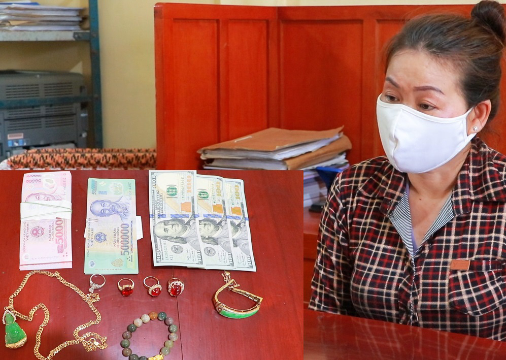 Osin trộm nhẫn kim cương, vàng của chủ nhà để... đi mua đất