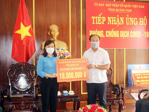 Quảng Nam: Góp sức vào công tác phòng chống dịch Covid-19
