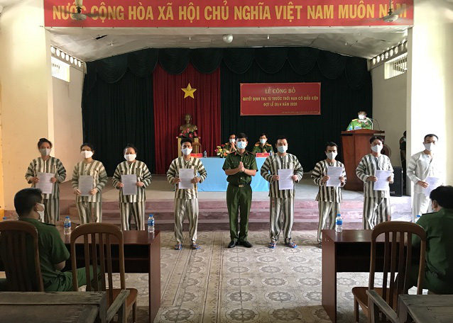 TP HCM quyết định tha tù trước thời hạn cho 40 người