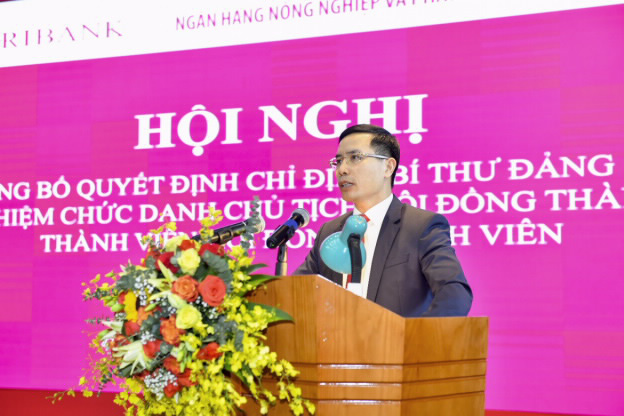 Chánh văn phòng NHNN được bổ nhiệm làm Chủ tịch HĐTV Agribank
