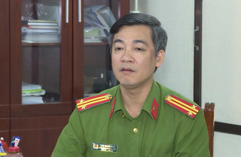 Chuyển công tác Phó Trưởng Công an TP Thái Bình Cao Giang Nam