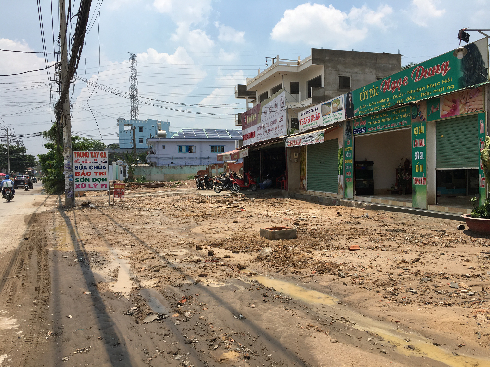 &Igrave; ạch dự &aacute;n mở rộng 5,2 km đường ở H&oacute;c M&ocirc;n - Ảnh 1.