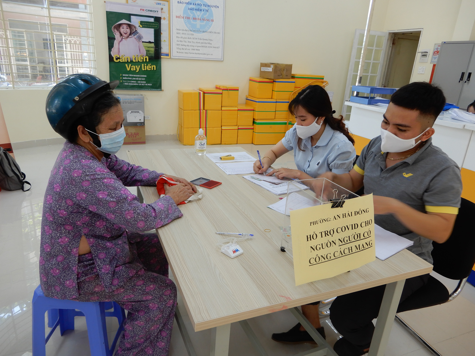 Đà Nẵng bắt đầu chi trả tiền hỗ trợ dịch Covid-19