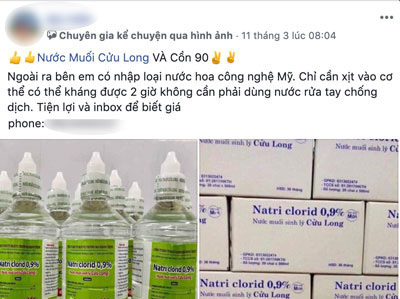 Cảnh báo bán thuốc kháng virus tràn lan trên mạng