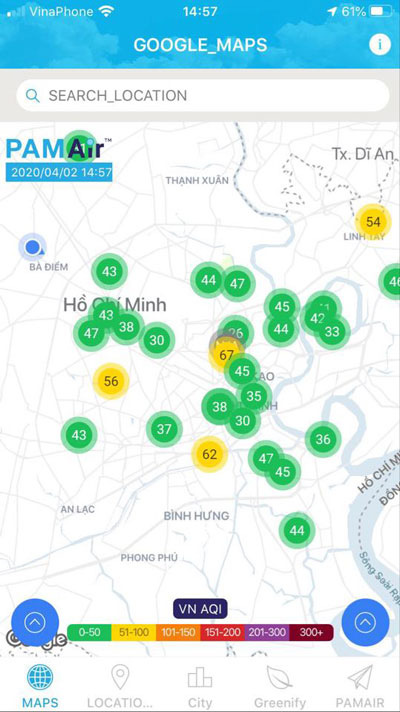 Ô nhiễm không khí giảm hẳn - Ảnh 2.