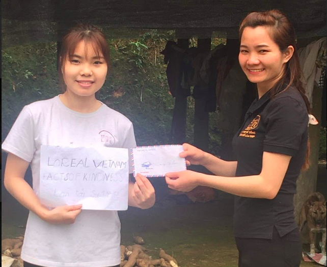 L&rsquo;Or&eacute;al  lan tỏa sự tử tế đến c&aacute;c học vi&ecirc;n ngh&egrave;o - Ảnh 2.