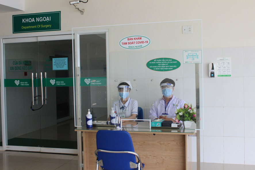 Bệnh viện Đa khoa Thiện Hạnh tăng cường ph&ograve;ng chống Covid-19 - Ảnh 3.