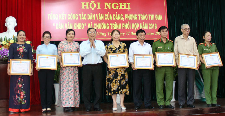 Bà Rịa - Vũng Tàu: Phát động phong trào thi đua dân vận khéo trong CNVC-LĐ - Ảnh 1.