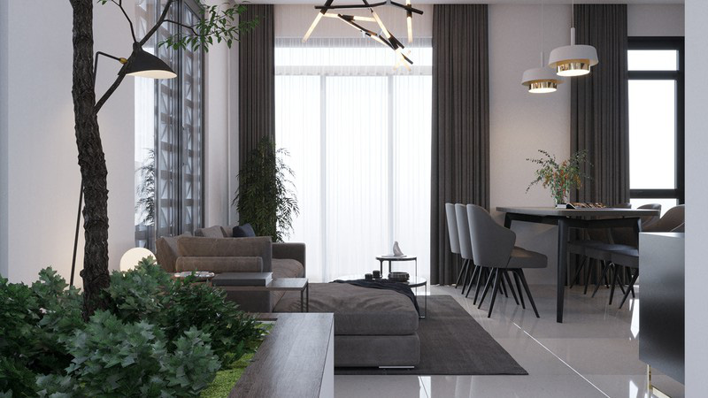 Căn hộ 2 ph&ograve;ng ngủ cực kỳ gọn g&agrave;ng v&agrave; tiện nghi - Ảnh 1.