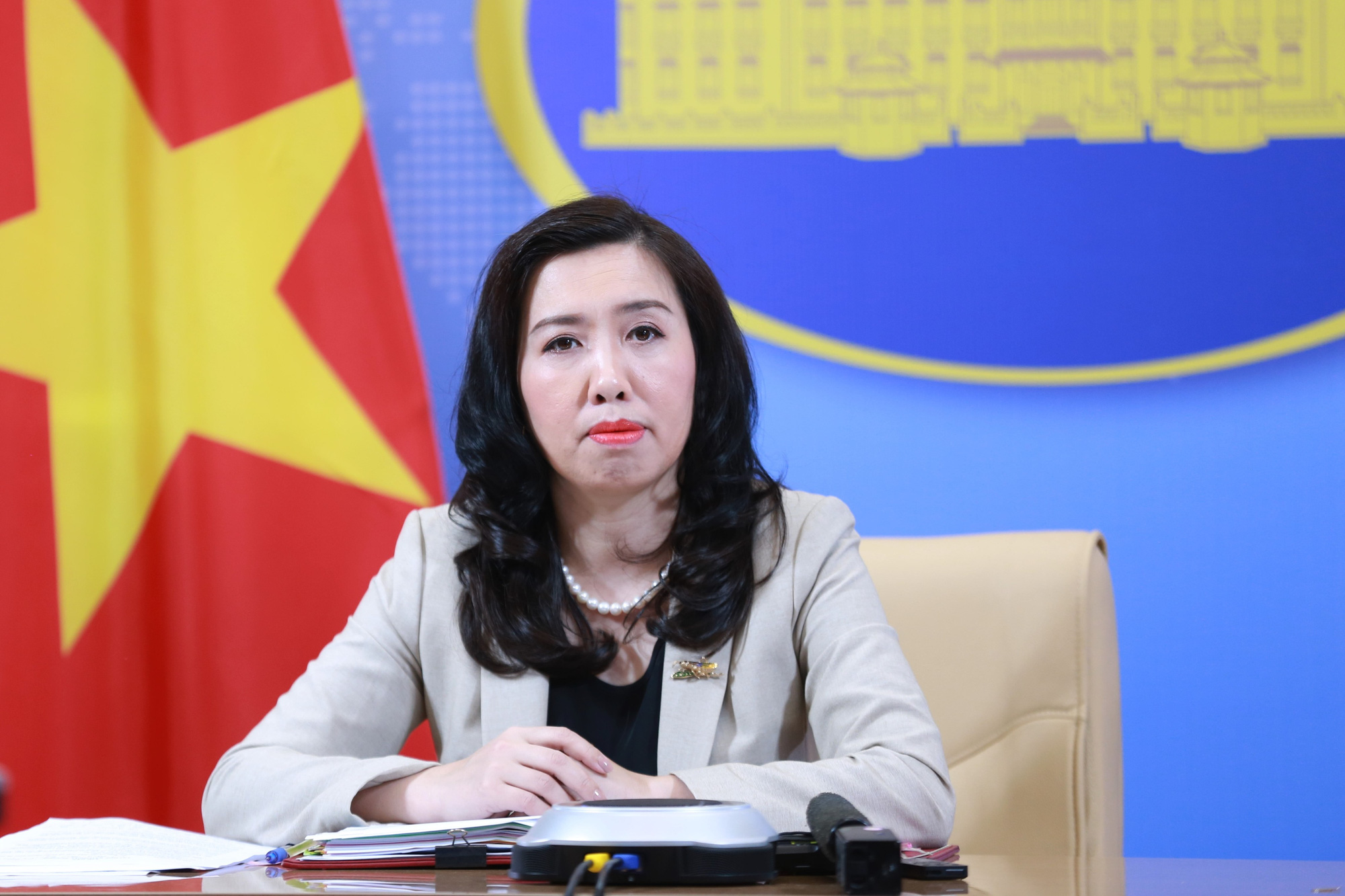 Người phát ngôn Bộ Ngoại giao trả lời câu hỏi khả năng kiện Trung Quốc về vấn đề Biển Đông