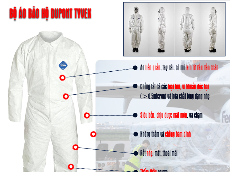 [Infographic] 450.000 bộ đồ chống Covid-19 từ Việt Nam chuyển đến Mỹ có gì đặc biệt?