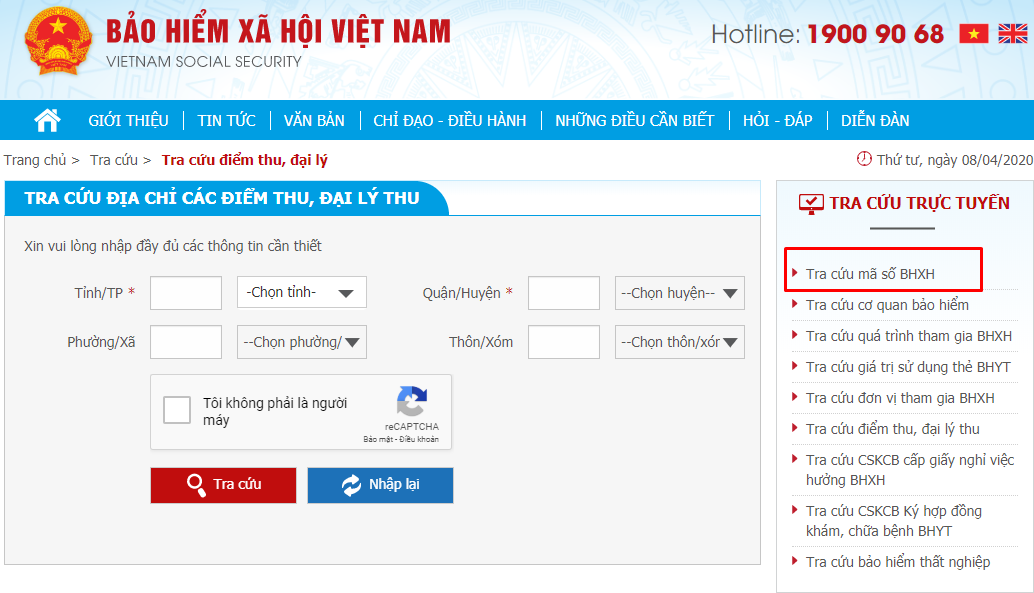 Cách tra cứu thông tin BHYT hộ gia đình