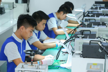 Doanh nghiệp FDI chủ động đào tạo nguồn nhân lực - Ảnh 1.