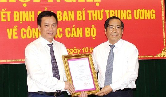 Công bố quyết định của Ban Bí thư về nhân sự cấp cao - Ảnh 1.