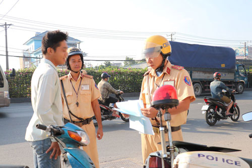 Mạnh tay xử lý "quái xế"
