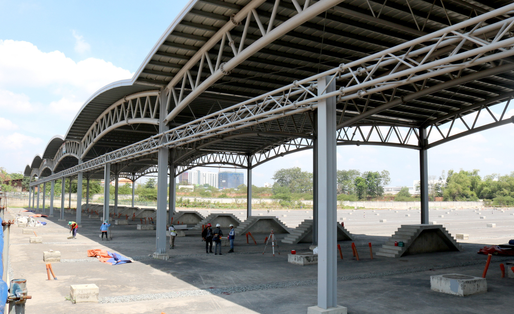 Cận cảnh Depot v&agrave; ga tr&ecirc;n cao tuyến metro Bến Th&agrave;nh - Suối Ti&ecirc;n - Ảnh 4.