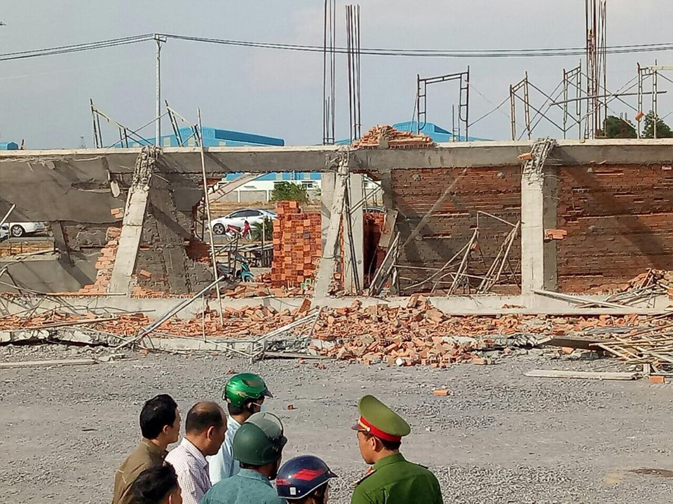 Bắt Giám đốc Công ty Hà Hải Nga để điều tra vụ sập tường làm 10 người chết ở Đồng Nai