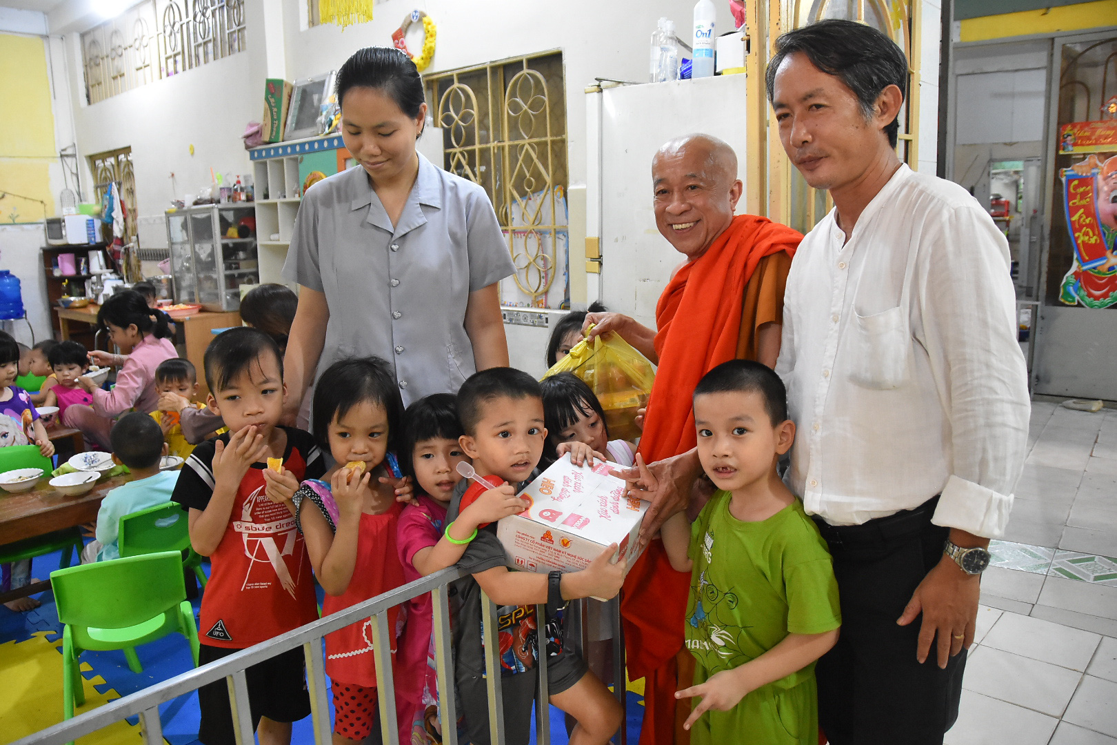 Hình ảnh biết nói ở chùa Kỳ Quang, Trung tâm Thạnh Lộc - Ảnh 3.