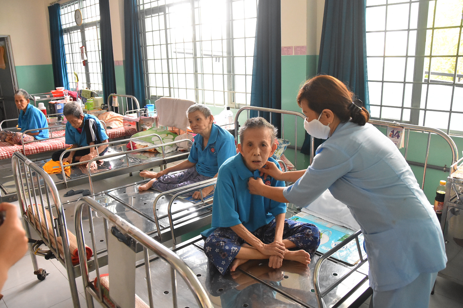 Hình ảnh biết nói ở chùa Kỳ Quang, Trung tâm Thạnh Lộc - Ảnh 6.