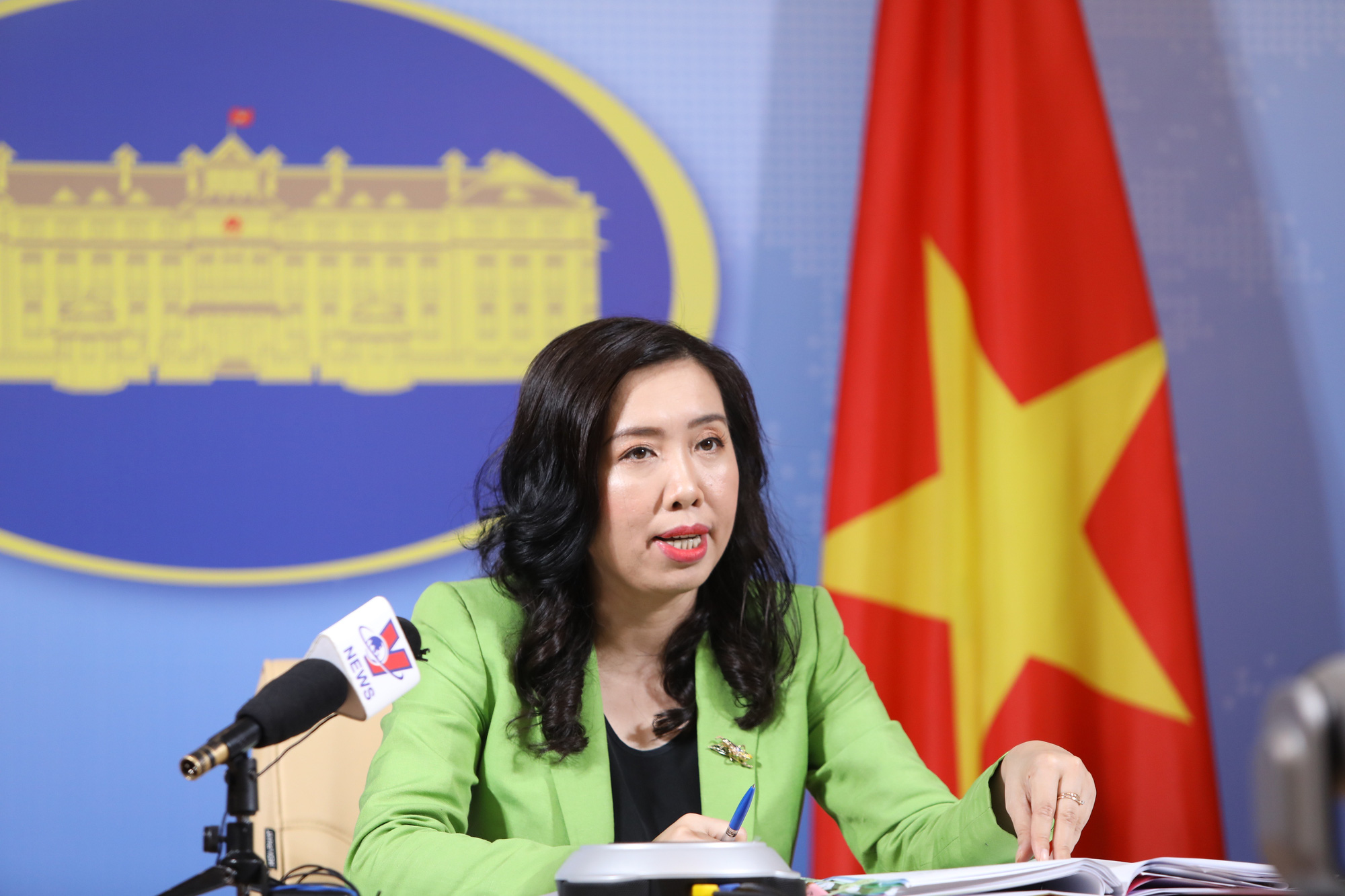 Người Phát ngôn nói về thông tin Việt Nam được mời điện đàm "Bộ tứ kim cương" mở rộng