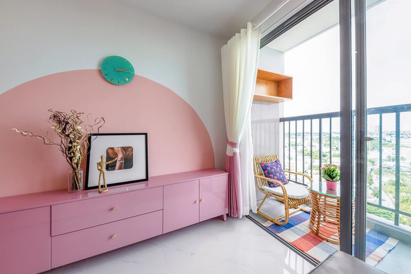 Ngôi nhà ngập sắc hồng cho cô nàng nữ tính