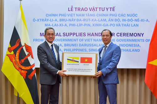 Hỗ trợ 8 nước ứng ph&oacute; dịch Covid-19 - Ảnh 1.