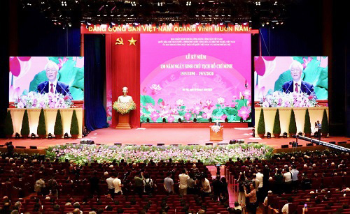Trọng thể tổ chức Lễ Kỷ niệm 130 năm Ng&agrave;y sinh Chủ tịch Hồ Ch&iacute; Minh - Ảnh 7.