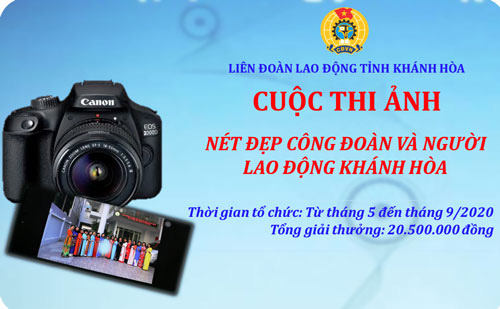 Thi ảnh "Nét đẹp Công đoàn và người lao động Khánh Hòa"
