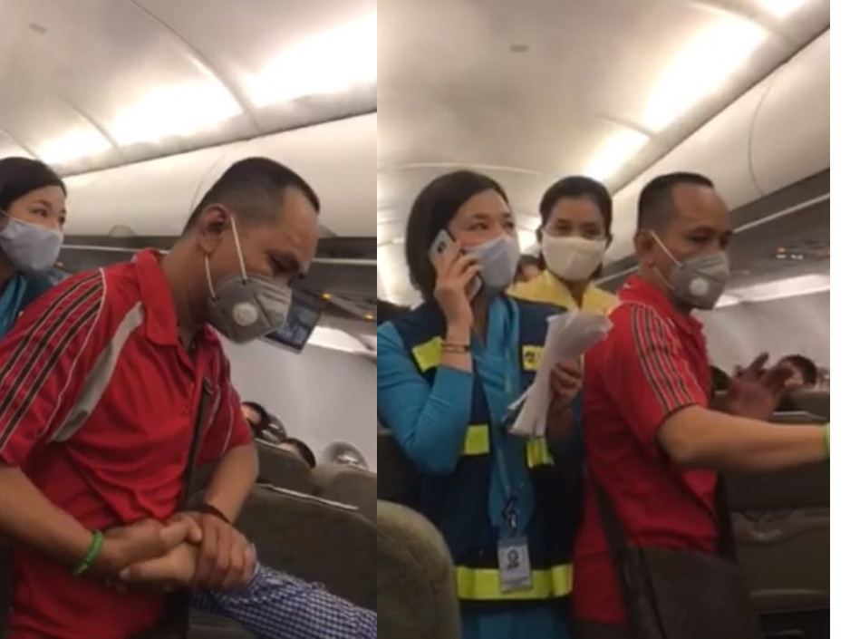 Hành khách gây rối trên máy bay: Người nói "can ngăn" đã có biểu hiện bất thường gì?