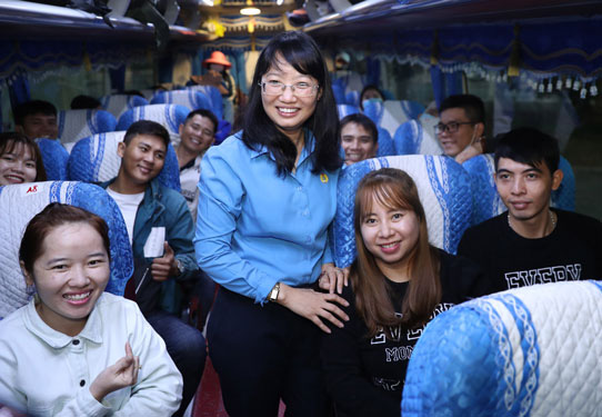 Lớn mạnh vì đoàn viên và người lao động
