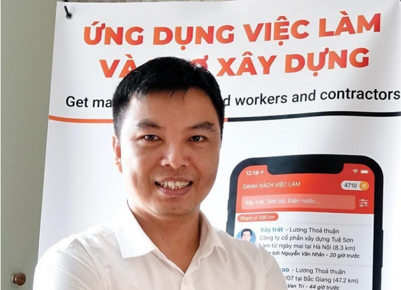Người tạo cầu nối cho nhân lực ngành xây dựng