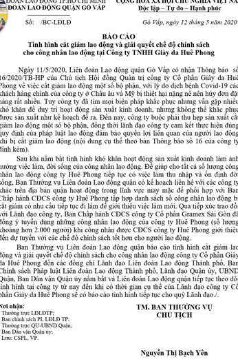 Quyền lợi của 2.200 c&ocirc;ng nh&acirc;n Hu&ecirc; Phong mất việc giải quyết thế n&agrave;o? - Ảnh 3.
