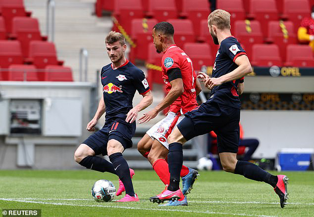 Timo Werner lập hat-trick, Liverpool bỏng mắt với sao RB Leipzig - Ảnh 3.