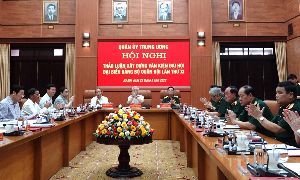 Tổng Bí thư, Chủ tịch nước: Chuẩn bị thật tốt nhân sự Quân đội tham gia Trung ương khóa XIII - Ảnh 1.