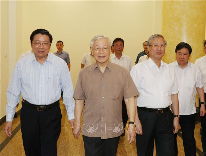 Tổng Bí thư, Chủ tịch nước chủ trì họp Thường trực Ban Chỉ đạo Trung ương phòng, chống tham nhũng