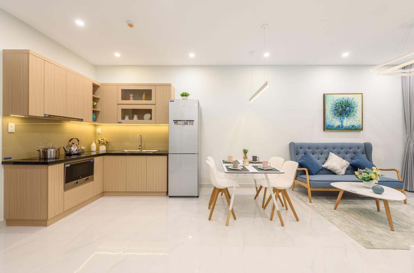 Có gì trong căn hộ được bàn giao hoàn thiện cơ bản của Lovera Vista?