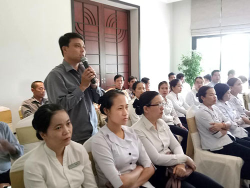 Thừa Thiên - Huế: Doanh nghiệp đối thoại với người lao động