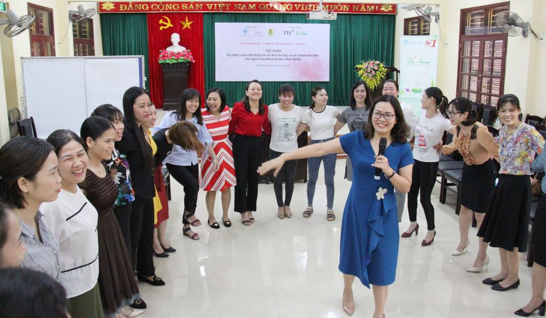 Đại diện 20 công ty thuộc các KCN tại Hải Phòng được tập huấn về chăm sóc sức khỏe cho người lao động - Ảnh 2.