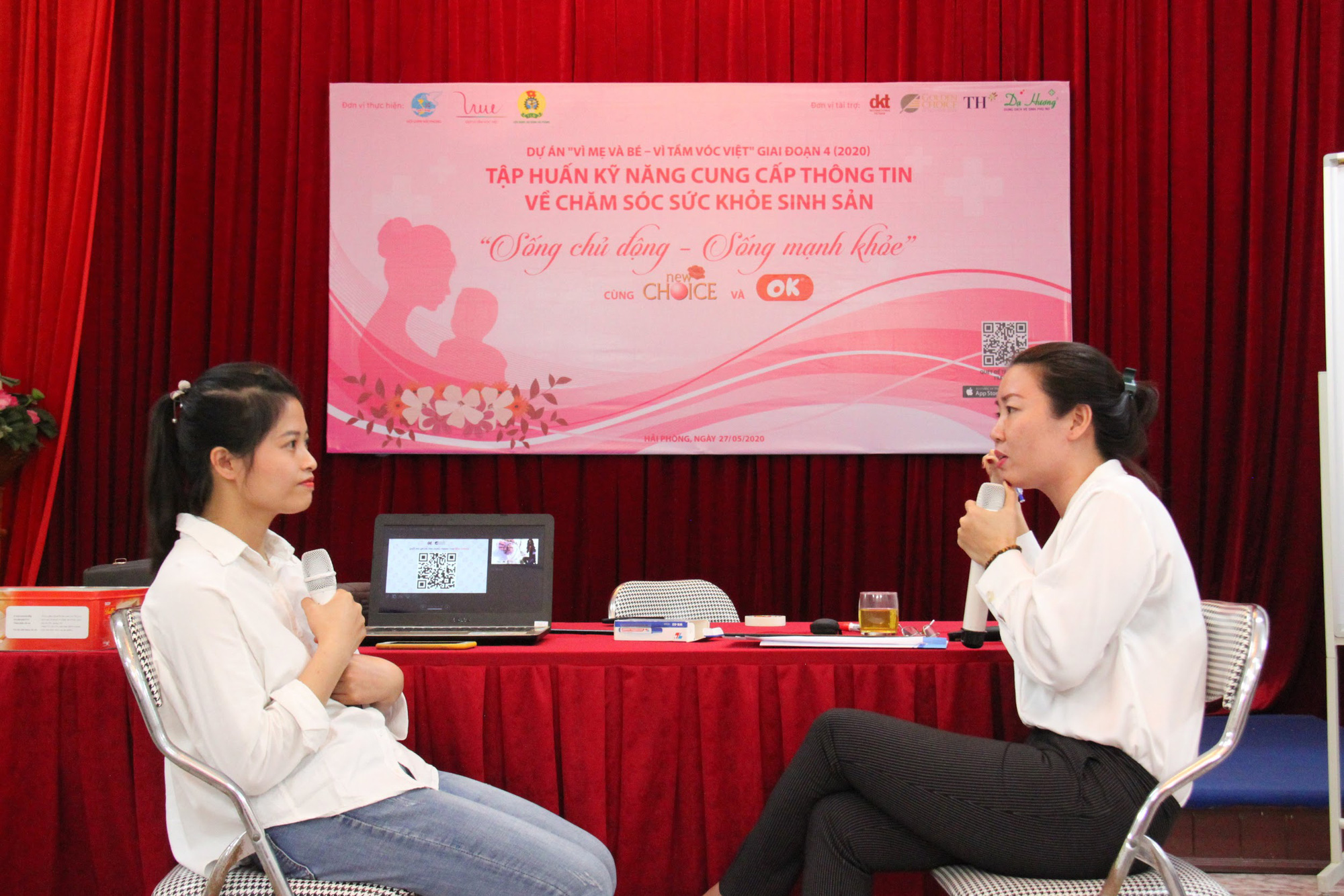 Tập huấn chăm sóc sức khỏe cho người lao động