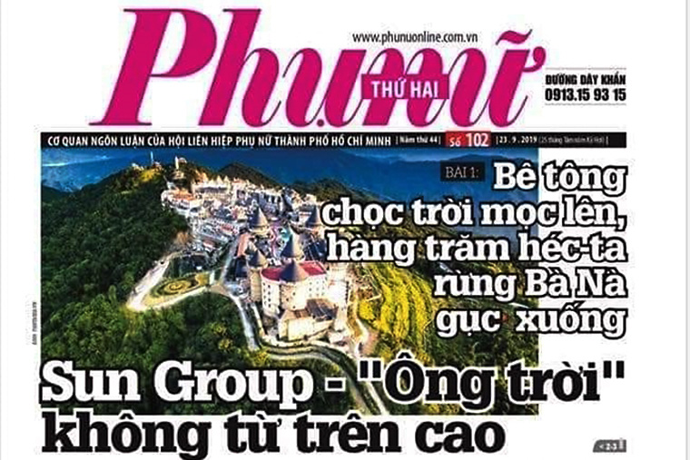 Báo Phụ nữ TP HCM bị đình bản báo điện tử 1 tháng, phạt 55 triệu đồng