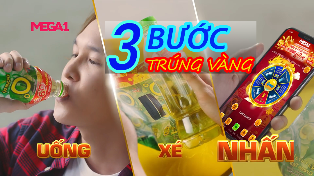 Chỉ cần những thao tác đơn giản, người tiêu dùng sẽ có cơ hội nhận cả ký vàng