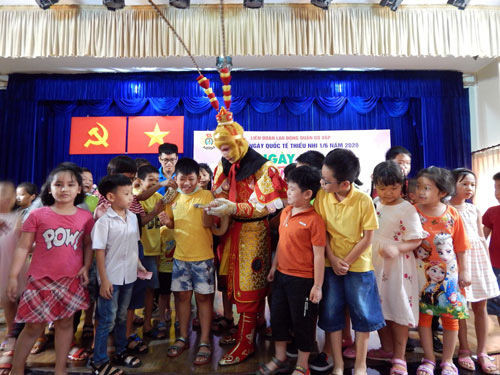 Hơn 100 con đoàn viên - lao động tham dự ngày hội "Giấc mơ hồng"