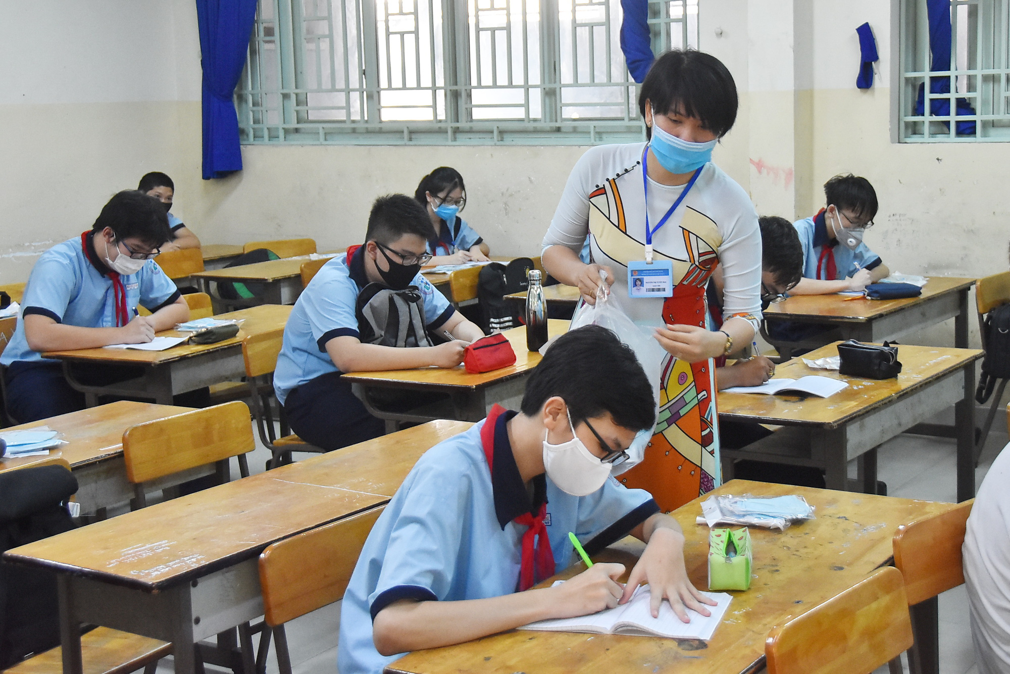 Đi học an toàn trong mùa dịch
