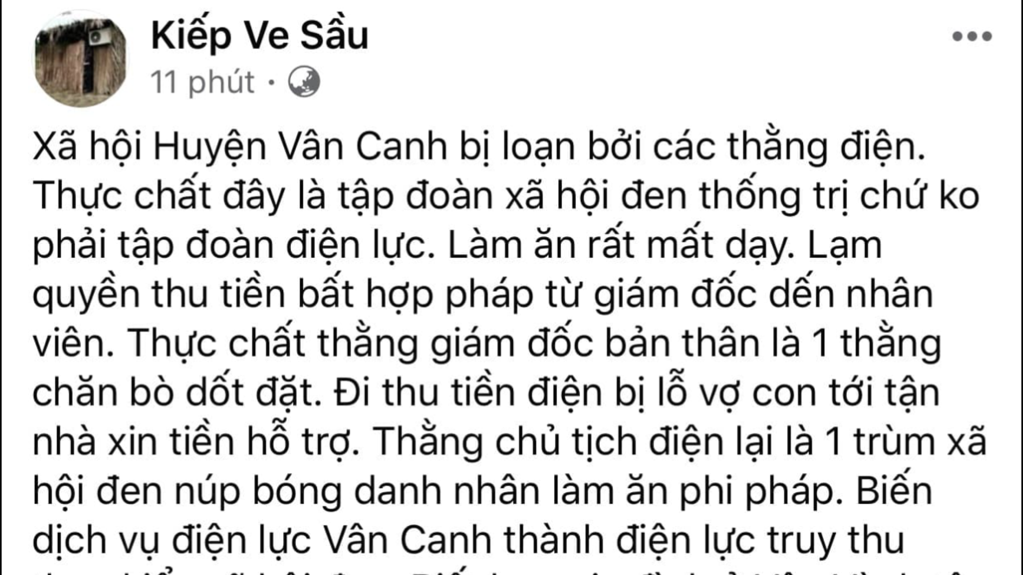 Bị bêu tên “trùm xã hội đen”, chủ tịch công ty kinh doanh điện gửi đơn “cầu cứu” công an