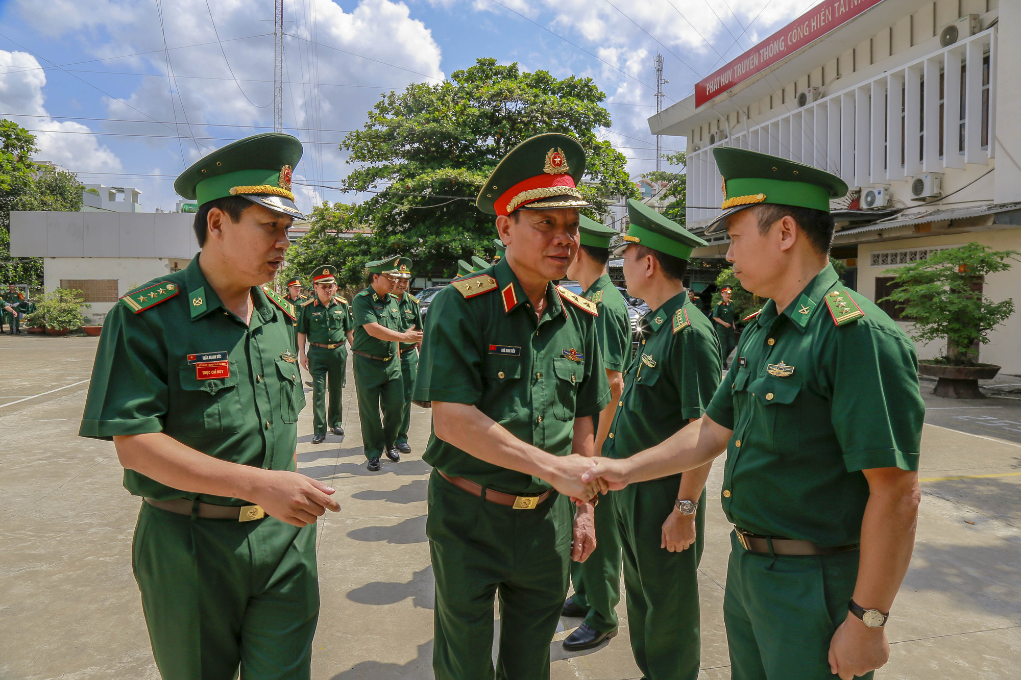 Bộ Quốc phòng kiểm tra công tác biên phòng tại TP HCM