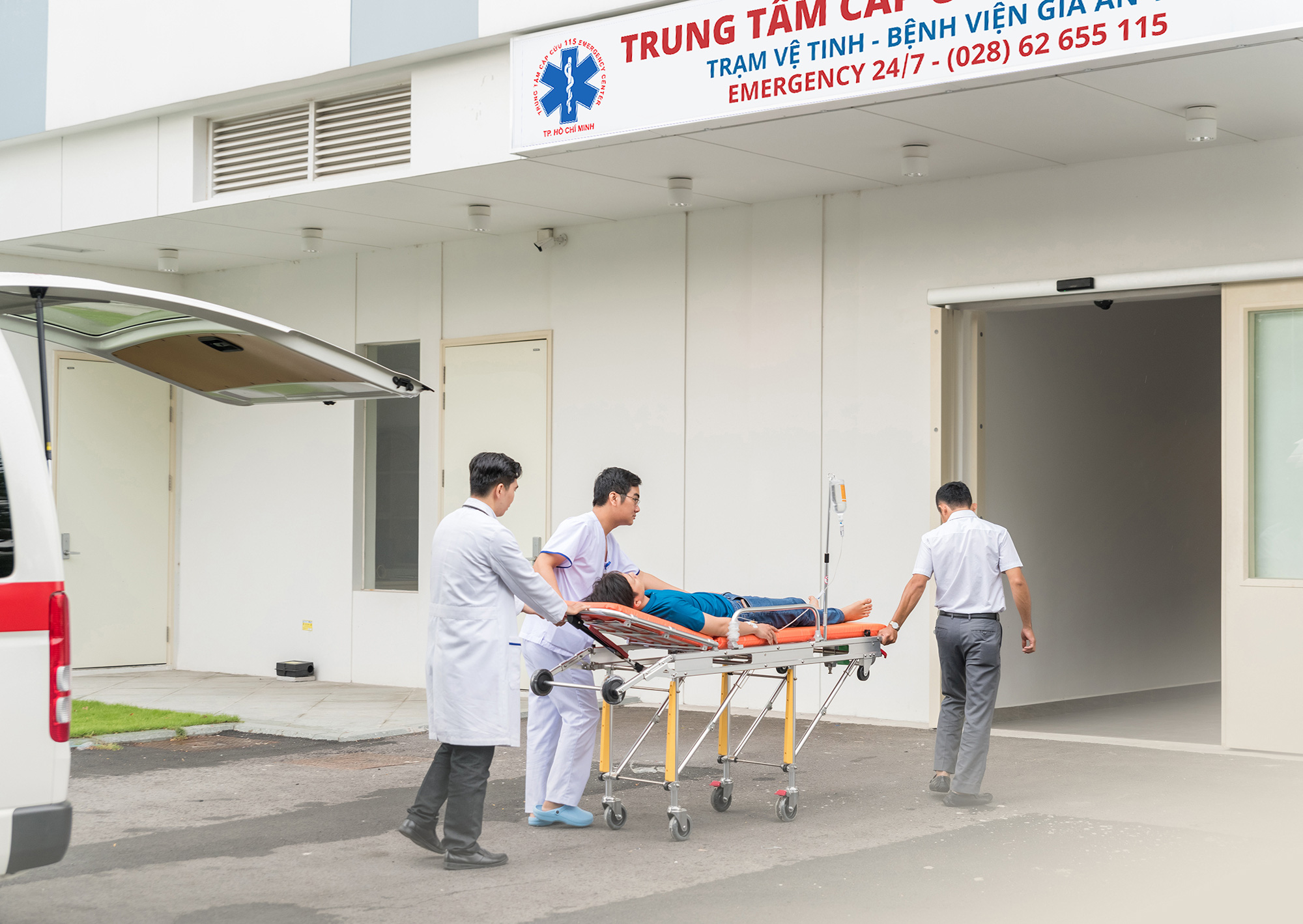 TP HCM: Trạm Cấp cứu vệ tinh 115 thứ 32 đi vào hoạt động