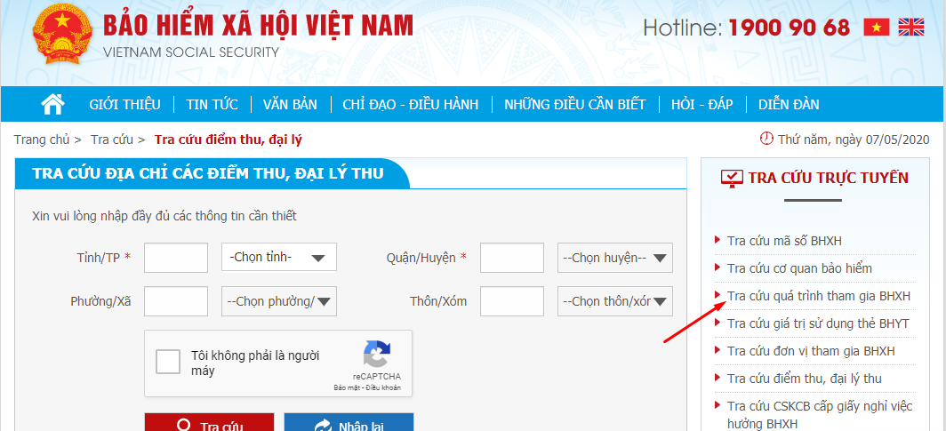 Các cách tra cứu thông tin BHXH