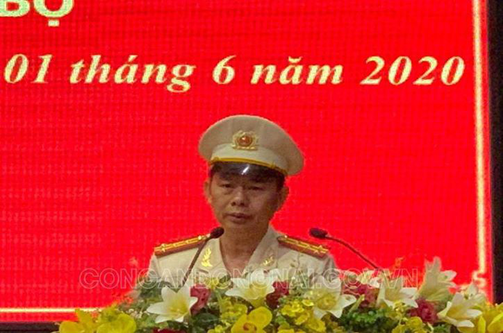 Thứ trưởng Bộ Công an đến Đồng Nai công bố 3 quyết định nhân sự lãnh đạo